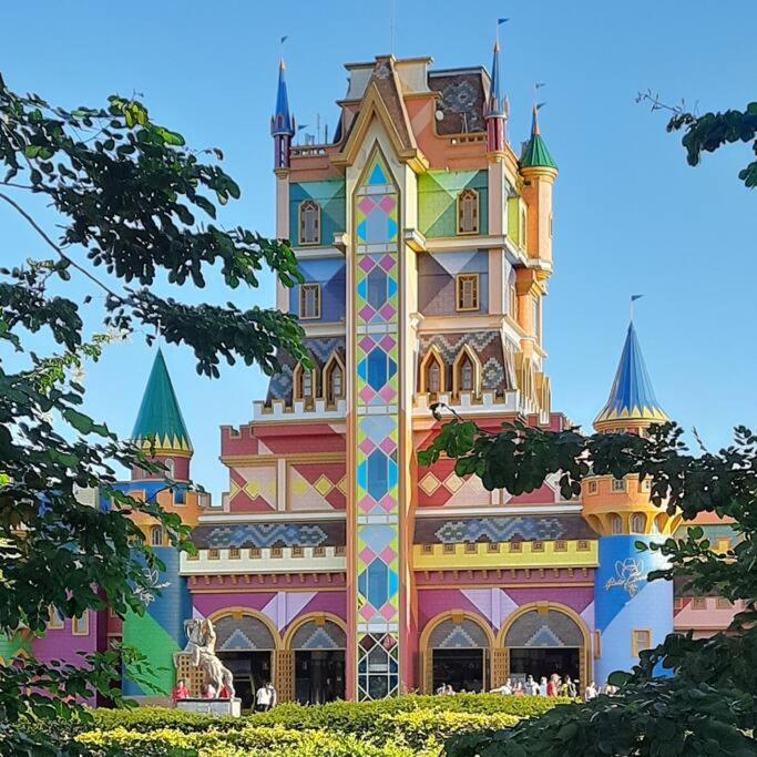 Kitinete Girassol 1 - Penha Sc - Beto Carrero Villa Buitenkant foto